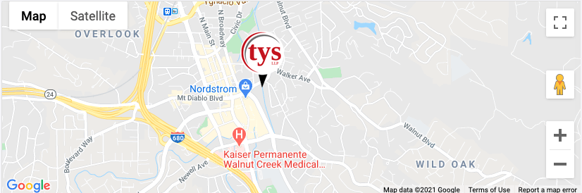 Google Map Walnut Creek California